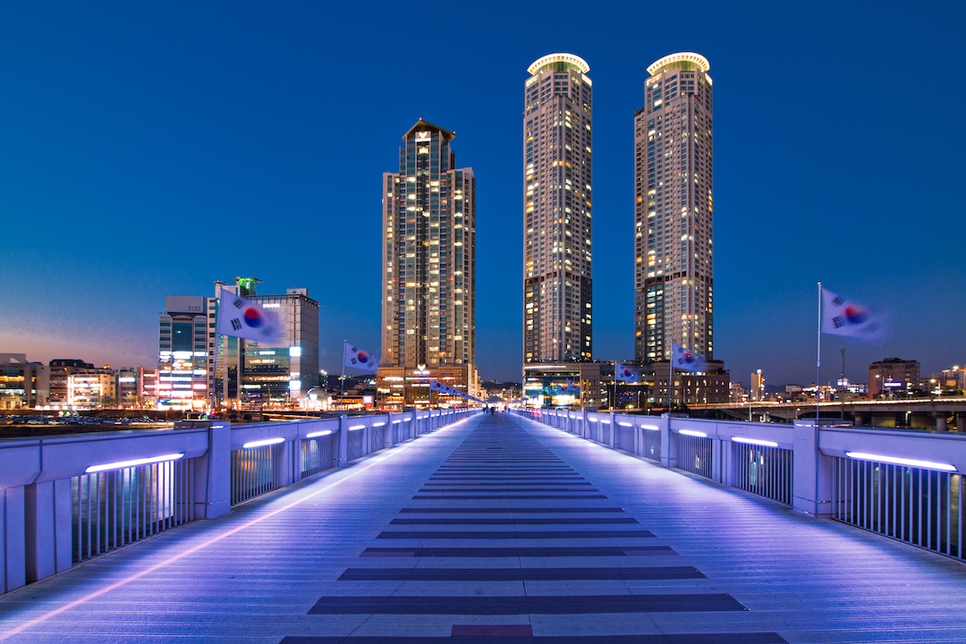  Walking Bridge in Ulsan, South Korea 